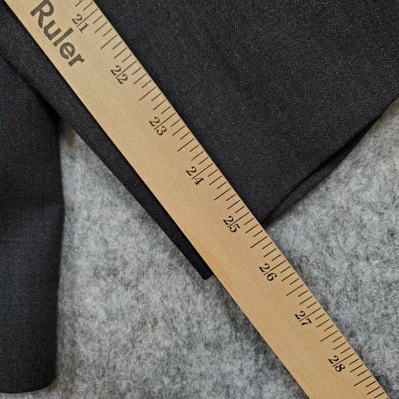 J.Crew Blazer Mens 42L Wool 3 Button Single Breasted Charcoal Sport Coat Jacket - Picture 12 of 16